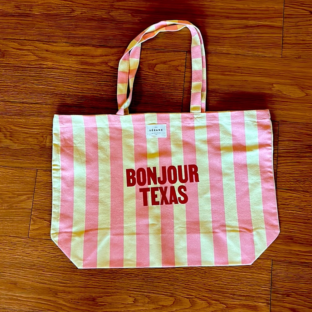 New Sezane canvas tote